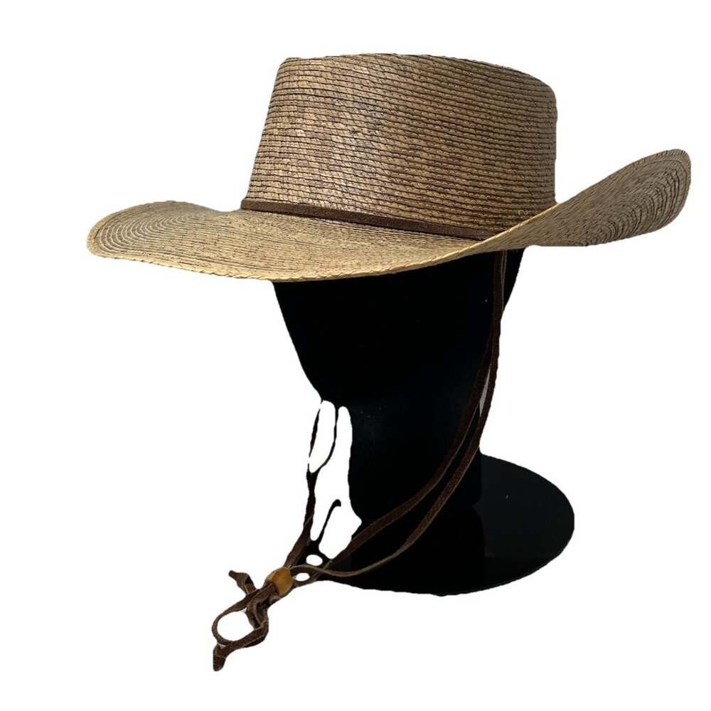 Tula Handmade Straw Rodeo Cowboy Hat Men’s 7 Custom Made in Mexico Austin Texas